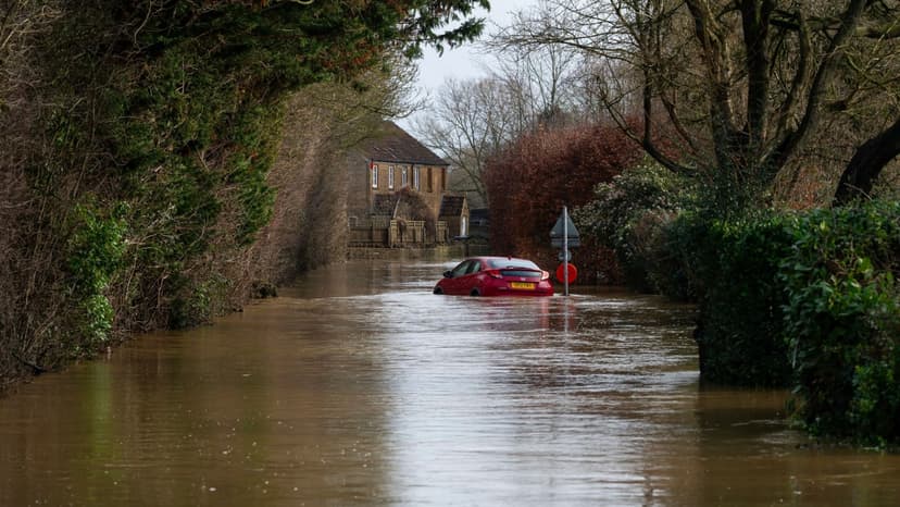 Danger to Life Warning Issued Amidst UK Flooding Chaos
