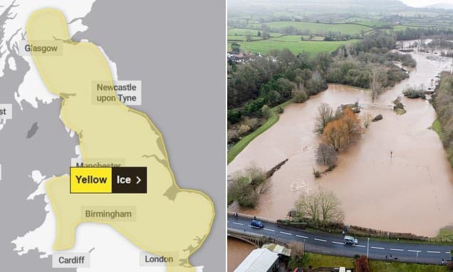 UK Braces for Ice Alert After Devastating Storm Chandra