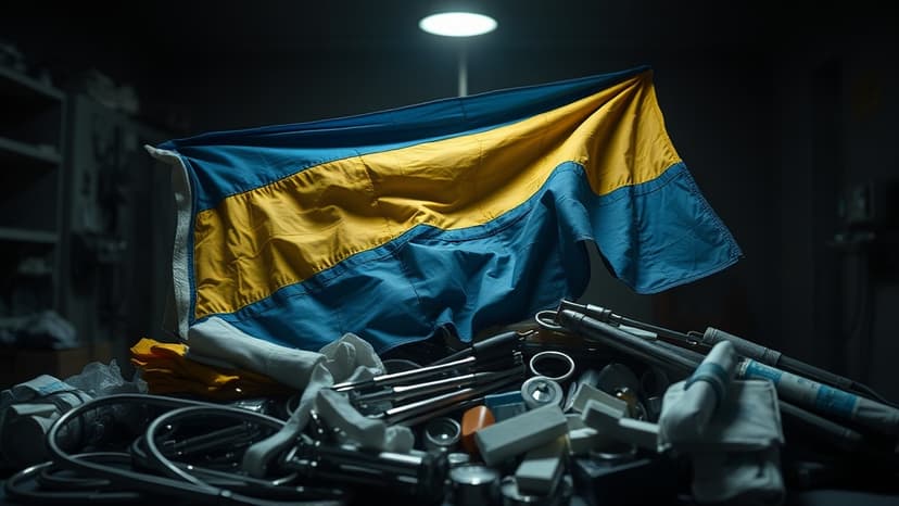 UK MP Trains Ukrainian Medics on Frontline Injuries