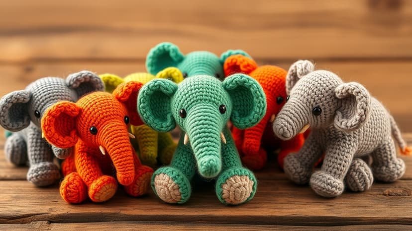 Nanas Knit Elephants for Rescued Giants