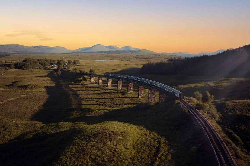 Sleep in England, Wake in Scotland by Train