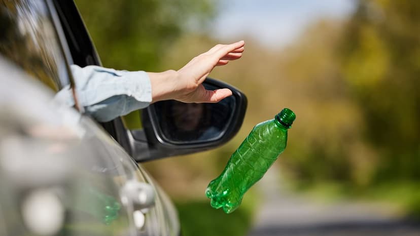 UK Roads Choked by Growing Litter Problem