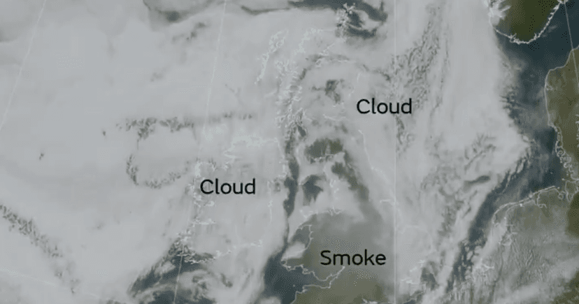 UK Skies Turn Opaque: Wildfire Smoke Blankets Nation