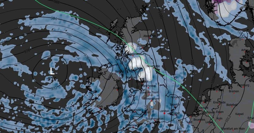330-Mile Snow Wall to Bury Britain