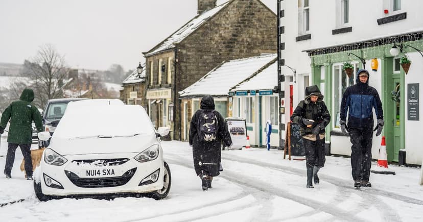 UK Weather Alert: Snow Threatens Two Regions!