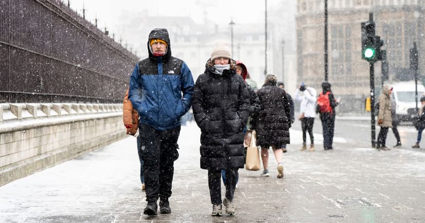 UK Braces for Snowfall: Wintry Weather Ahead