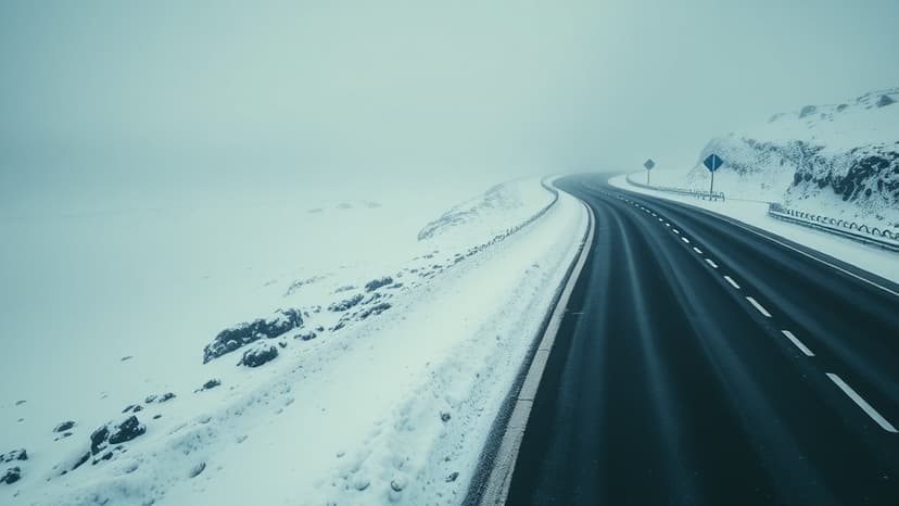 Arctic Blast Triggers Road Closures Amidst Freezing UK Weather