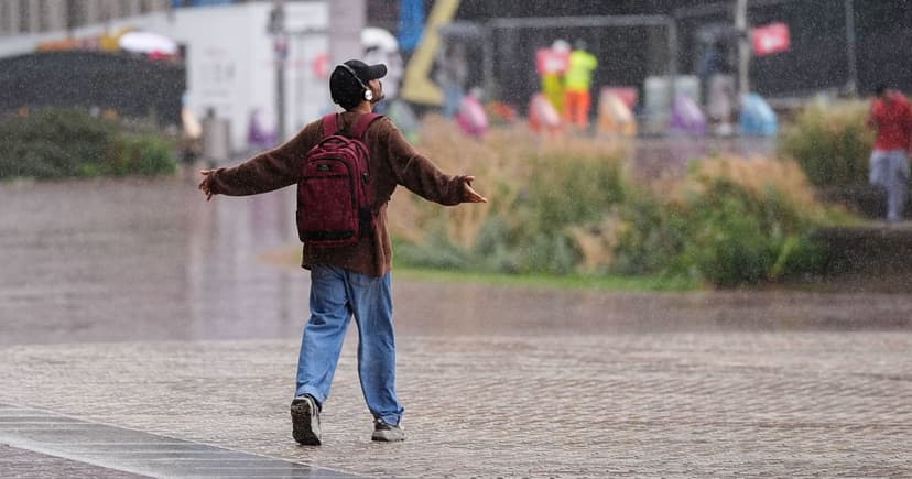UK Drenched: Rain Follows Record June Heatwave