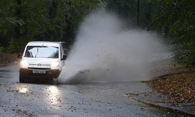 UK Rain Chaos: Floods Shut Roads, Halt Trains