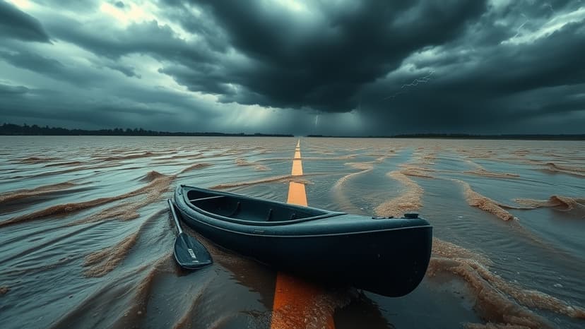 UK Braces for More Rain, Wind: Flood Alerts Remain