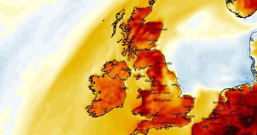 UK Braces for European Heatwave: 17C to Overtake Zante