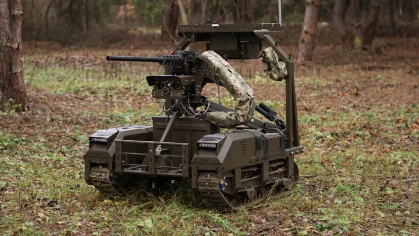 Ukraine Air-Drops Robots Behind Russian Lines