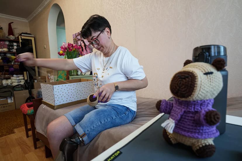 Ukraine Amputee Reclaims Life After Devastating Attack