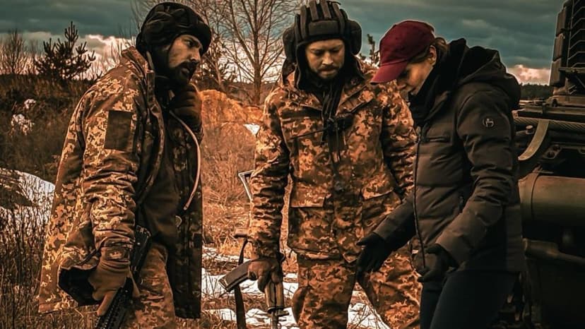 Filming a Love Story Amidst Ukraine's War Chaos