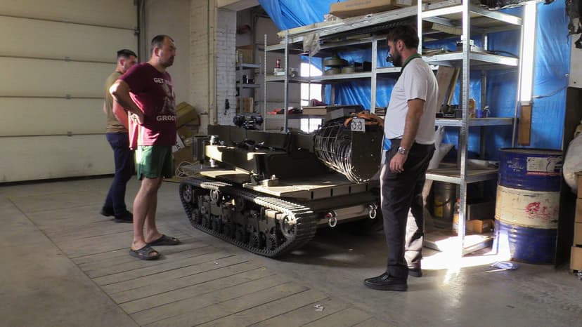 Ukraine's Robot Army: Ground Bots Revolutionize Warfare