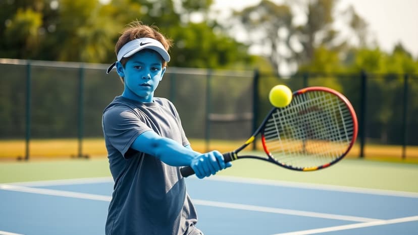 9-Year-Old Tennis Prodigy 'Panther' Poised for World No. 1
