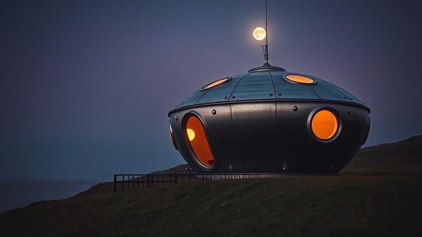 Pembrokeshire Pod Lands: A UFO Holiday Escape