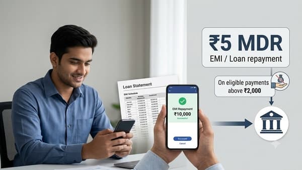 ₹5 UPI Fee on Loans Over ₹2000 from Oct 15!