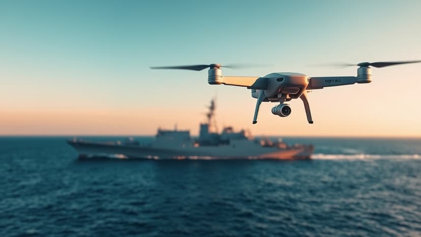 Tiny US Drone Films Chinese Warship in Philippines' EEZ