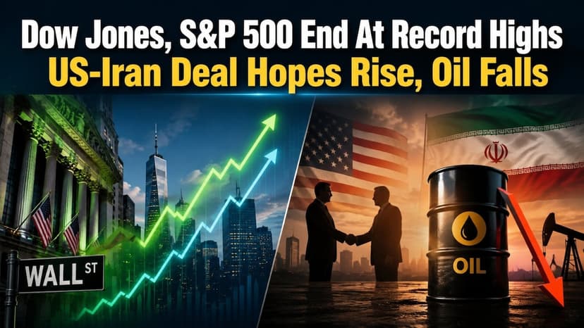 US Markets Hit Record Highs on Iran Deal Hopes