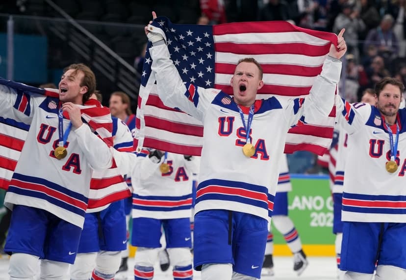 Trump Invites Men's Hockey Team to White House After Gold Win