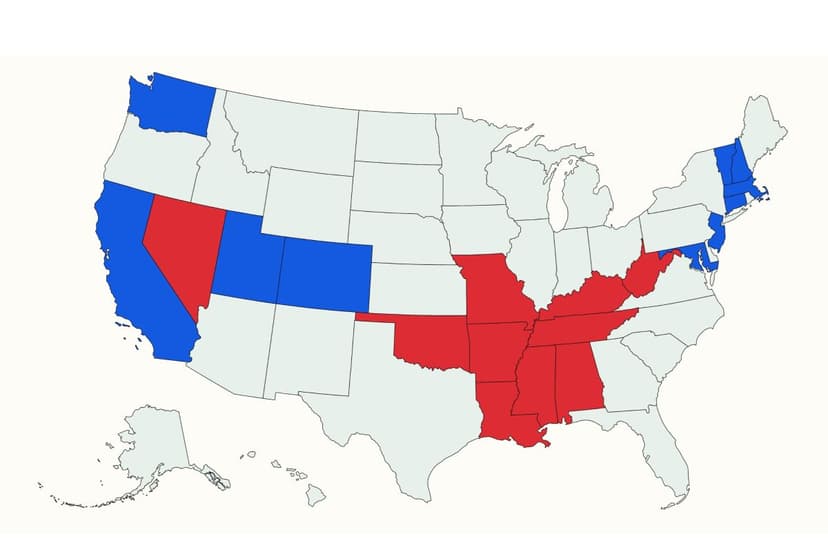 US States Ranked: Fitness Leaders and Laggards Revealed