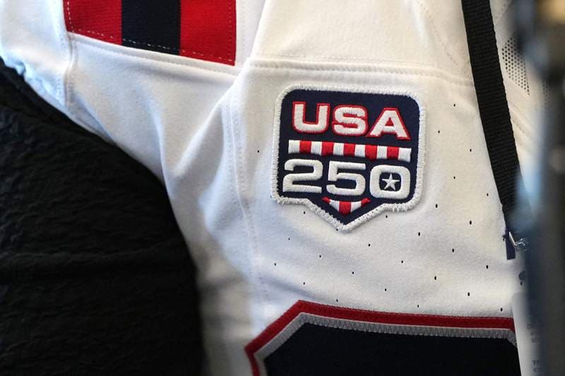 USA 250: Jerseys Mark America's Big Anniversary