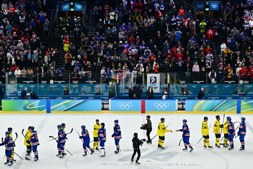 USA Snaps 66-Year Olympic Hockey Drought vs. Sweden