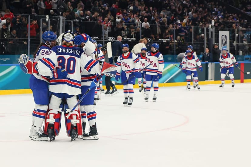 Olympic Hockey: Unbeaten USA Faces Canada Next