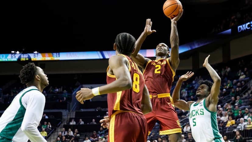 Baker-Mazara's 25 Lead USC Past Oregon Ducks