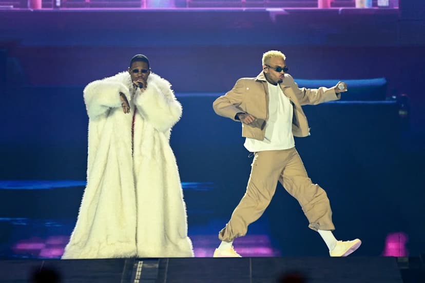 Usher, Brown's Stadium Tour Ignites Ford Field