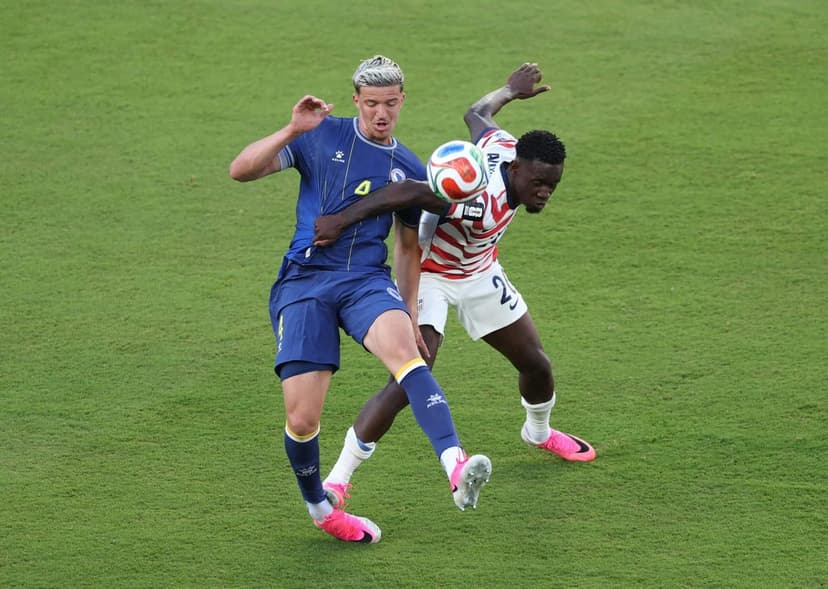 Red Card Shocks USMNT; Balogun Sent Off After Scoring