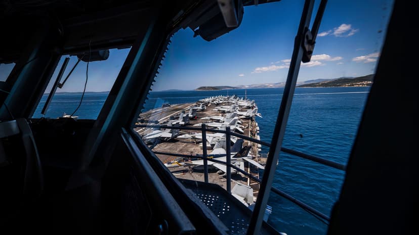 Navy's New Carrier: 8 Months Deployed, Morale Plummets