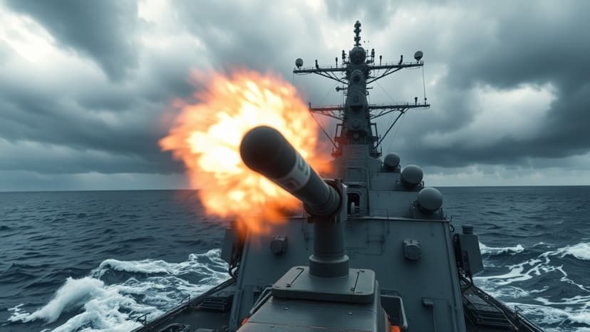 USS Lincoln Fires Back in South China Sea