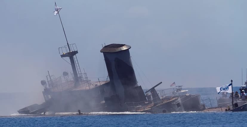 WWII Ship Transformed into Memorial Reef