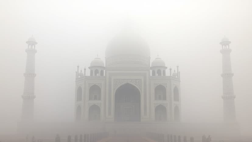 Uttar Pradesh Gripped by Dense Fog, Life Halts
