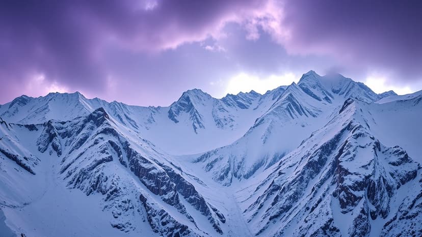 Uttarakhand Himalayas Hit by Late Winter Snowfall