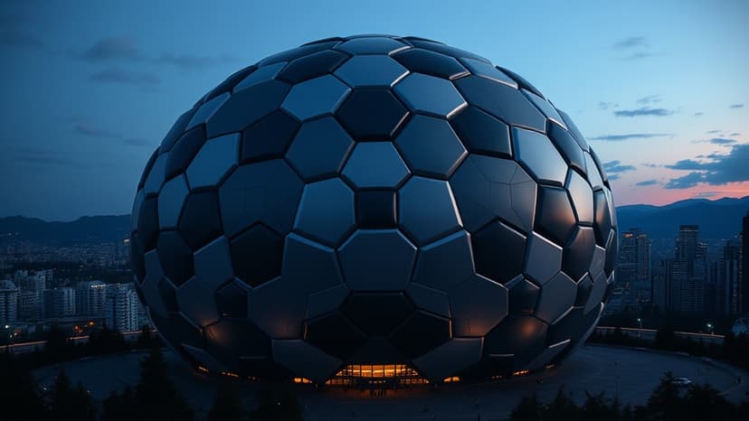 Science World Becomes Giant Soccer Ball for World Cup