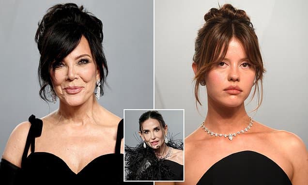 Oscar Party's Harsh Lights Leave Stars in Tears