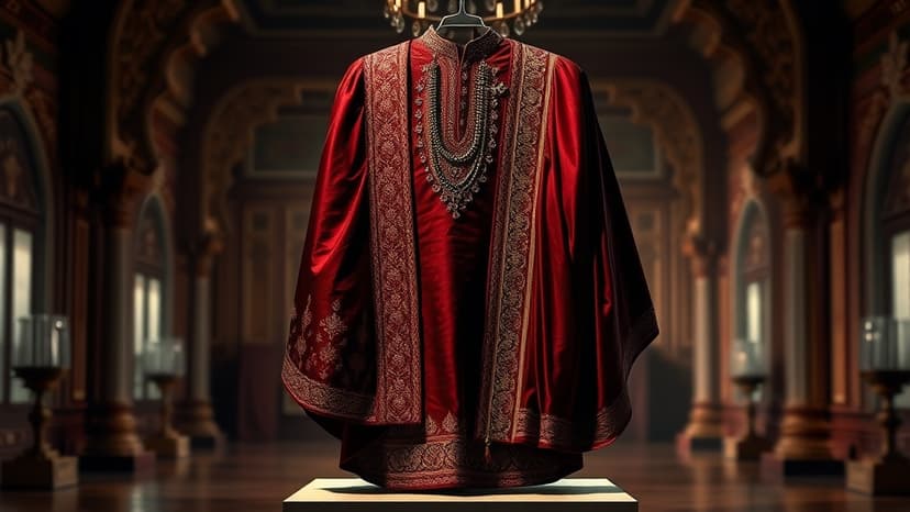 Bride Dazzles in Regal Farshi Salwar