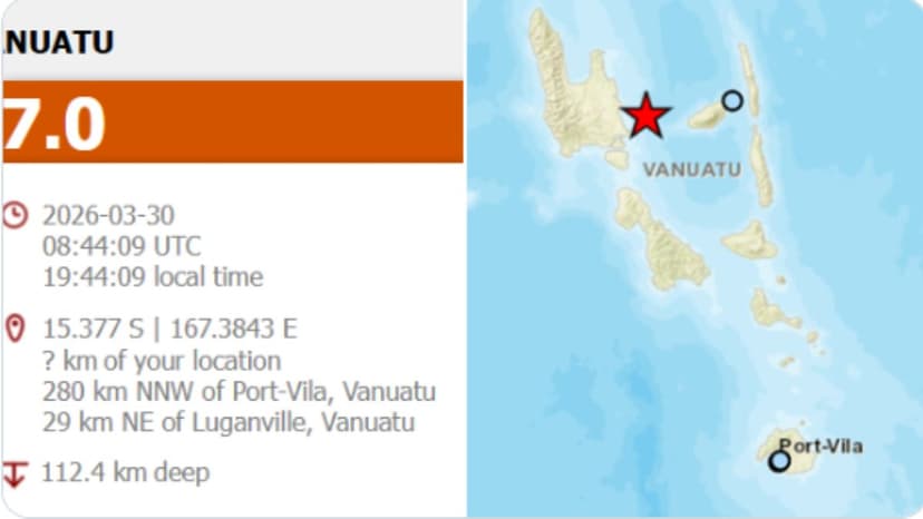 Vanuatu Quake: 7.3 Magnitude Tremors Hit Pacific Nation