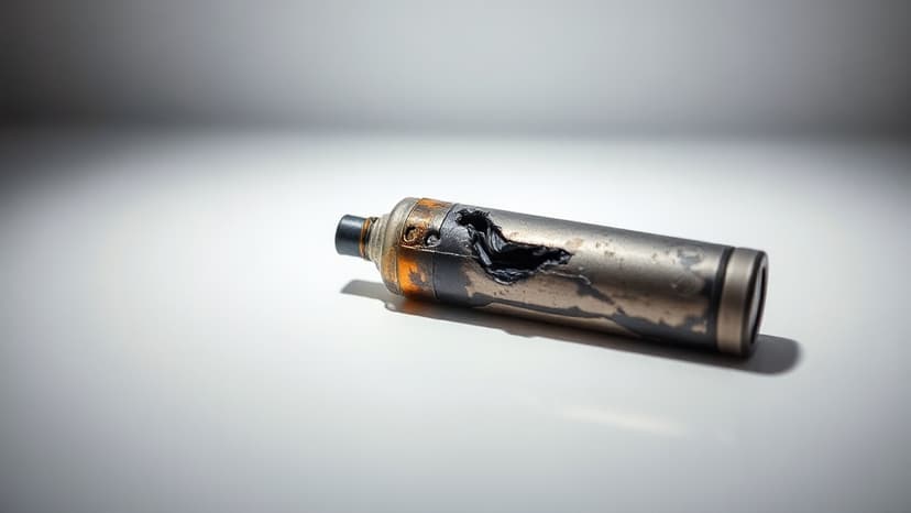 Vape Battery Explodes, Searing Man's Leg