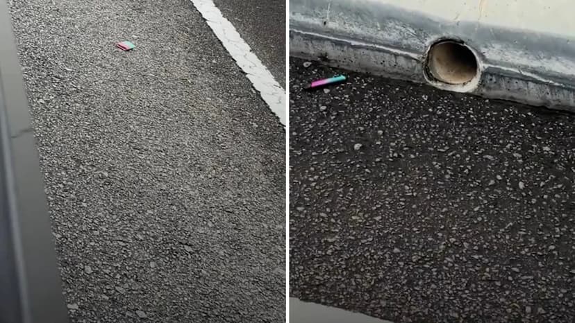 Vape Litter Piles Up on Singapore Causeway
