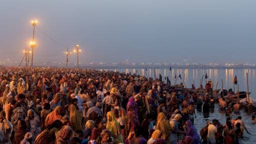 Ganga Dip & Ravidas Birthplace Draws Global Crowds