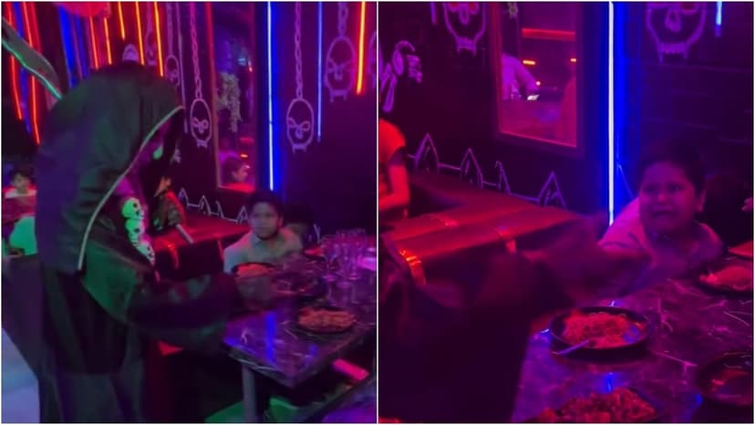 Varanasi Restaurant Scares Child To Tears