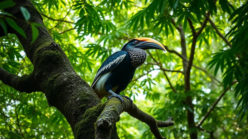 Hornbill Haven: Rare Birds Thrive in Vazhachal