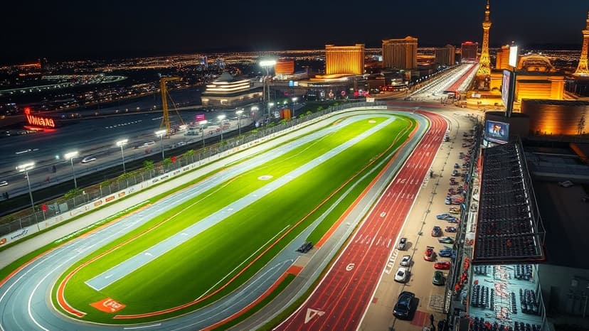 Vegas Strip Ignites for F1's Glittering Desert Debut