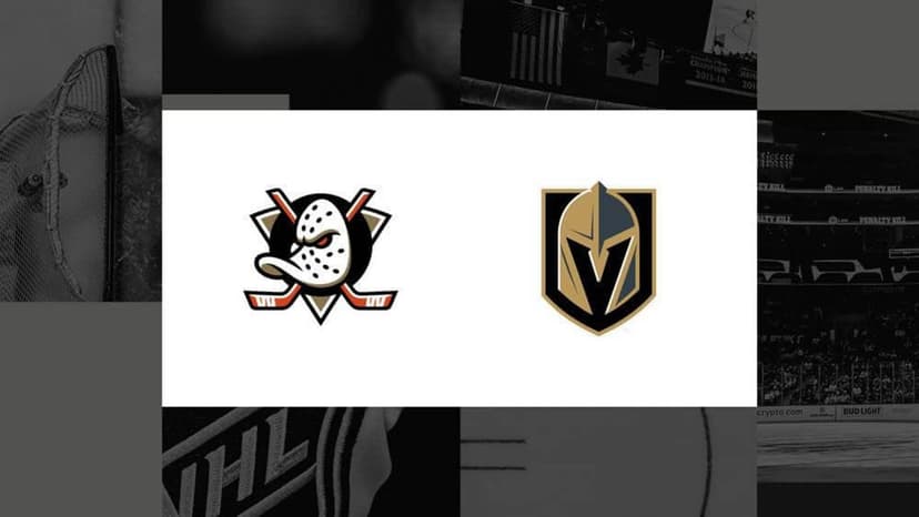 Golden Knights vs. Ducks: Playoff Showdown Begins