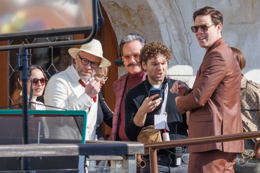 Star-Studded 'The Studio' Season 2 Shoots in Venice