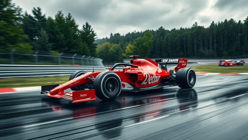 Verstappen Faces Journalist Chaos at Nurburgring